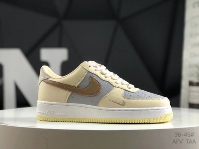 真标带半码 耐克 Nk Air Force 7 Lv8 Good Bye 空军一号经典低帮百搭休闲运动板鞋 货号：Dx8953 尺码：36 36.5 37.5