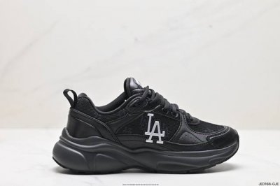 公司级korea韩国限定发售ny美国榄球洋基队限定 X Mlb Big Ball Chunky Mesh 厚底老爹系列低帮网织轻量休闲运动慢跑鞋“网眼象牙白黑n