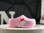 100 Hello Kitty/凯蒂猫 X Adidas Originals Adifom Stan Smith Mule 粉色 此款以简约大方的造型设计，给人
