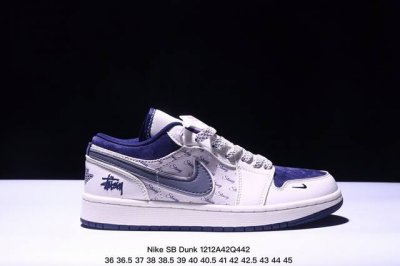 海外爆款限量发售！公司级 Nike Sb Dunk Low“ 斯图西联名 米灰线条” 周年高端定制 低帮休闲板鞋 定制鞋盒 大厂纯原品质出货 超高清洁度 皮料切