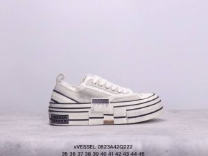 xvessel 天鹅之梦长毛绒亮片变色低帮帆布鞋男女同款 xm0823Q222