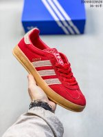 真标 带半码 Adidas Originals Gazelle Indoor Ji2718 三叶草复古休闲防滑耐磨低帮板鞋 尺码 见图 编码 05Nd328A2