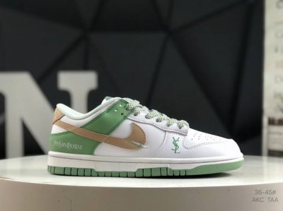真标带半码 耐克 Nike Sb Dunk Low 圣罗兰三钩联名 性价比天花板 尝鲜先行版 原装头层材料 独家版型蒸餾加工 帶來的是更好的视觉和脚感体验 大厂