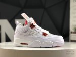 公司级带半码 乔丹 Air Jordan Aj4 Retro 大厂出品 原纸板楦头开发 定制优质皮料 完美鞋型匹配公司货 正确Tpu鞋舌锁扣 最新原厂底模 大底