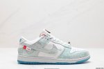 公司级耐克nike Dunk Low 扣篮系列 解构抽绳复古低帮休闲运动滑板板鞋 采用脚感柔软舒适zoomair气垫 有效吸收滑板等极限运动在落地时带来的冲击力