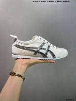 asics 亚瑟士 男女鞋真标半码制 日产经典老牌-鬼塚虎 Onitsuka Tiger Mexico 66经典墨西哥系列复古经典百搭板鞋休闲运动鞋慢跑鞋 采用