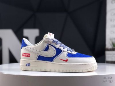 公司级带半码 耐克 Nk Air Force 7 Low 李维斯联名-空军一号低帮休闲板鞋 货号：Sj6698-004 原楦头原纸板 原装鞋盒 定制五金配件 内