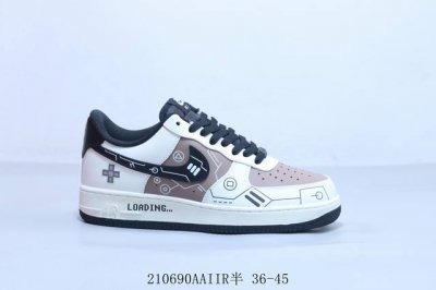 Nike Air Force 1 Af1耐克 白粽电玩 低帮 空军一号休闲板鞋 210690Aaiir半 36-45