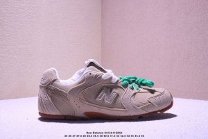 公司级美拉德配色打造全新跨界合作，意大利奢侈品牌 缪缪Miumiu X Nb新百伦New Balance 530 Sl系列低帮经典复古休闲运动慢跑鞋！ Xm04