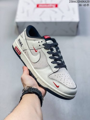 海外爆款限量发售！公司级 Nike Sb Dunk Low“Sup联名 米白满天星” 周年高端定制 低帮休闲板鞋 定制鞋盒 三小勾 满天星鞋带 大厂纯原品质出货