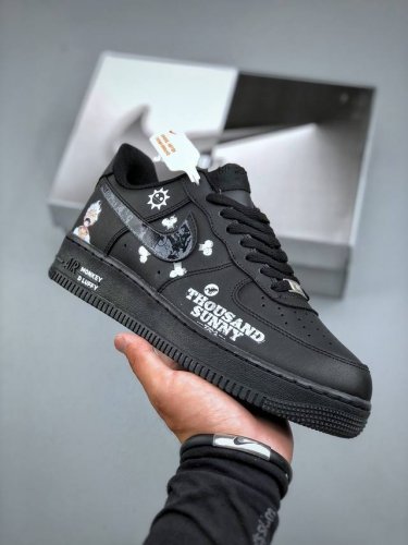 Nike Air Force 1 Low 07 X Just Do It 白黑原楦头原纸板 打造纯正低帮空军版型专注外贸渠道 全掌内置蜂窝气垫 原盒配件 原厂中