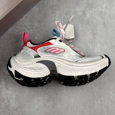 本地 核心私 Good版 超大廓形“巨人鞋”,法国高端奢侈品牌-巴黎世家Balenciaga Cargo Sneaker 6Xl船型系列 12代鸳鸯 低帮复古阔