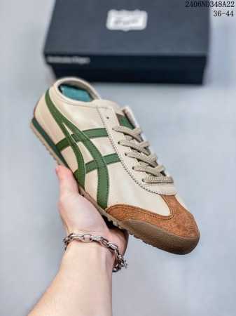 亚瑟士onitsuka Tiger鬼冢虎 全新配色！同步官方！独家首发！亚瑟士 Onitsuka Tiger 鬼冢虎 荔枝纹二层皮！欧洲腊软鞋垫！足弓乳胶垫，！ - 点击图像关闭