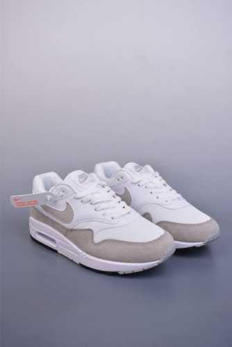 Nike Air Max 1 复刻拼接 纯原版本 复古休闲跑步鞋 官方同步上架 真标原盒 原底原面 正确版型 原版开发 精准细节 市面最高版本 官方货号：Ah8
