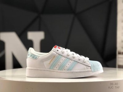 140 阿迪达斯Adidas Superstar 贝壳头经典百搭休闲板鞋 货号：If1805 尺码：36-40 Ajc Taf
