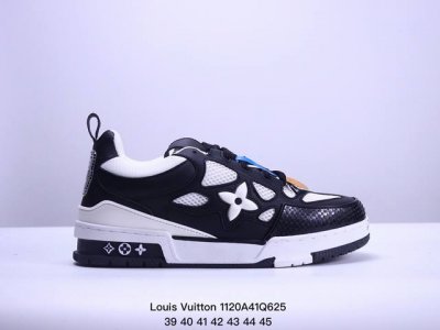 公司级全新lv路易威登louis Vuitton Trainer Sneaker Low休闲运动文化百搭板鞋 尺码:39-45 Xm1 Q625