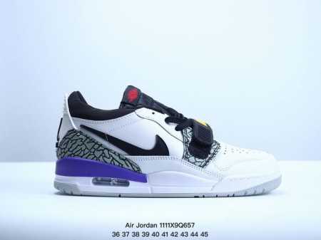 S版性价比 Air Jordan Legacy AJ312 低帮 鞋身采用了皮革材质打造 横跨鞋面的魔术贴十分吸睛 侧面的Swoosh Logo的一部分被鞋面遮 - 点击图像关闭