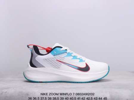 真标nike Zoom Winflo 7耐克男女鞋夏新款网面气垫运动跑步鞋 货号:Cj0291-013 尺码:36 36.5 37.5 38 38.5 39 4 - 点击图像关闭