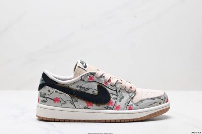 公司级Nike Air Jordan 1 Low Aj1乔1低帮休闲板鞋 同步官方配色 市场唯一独家头层皮打造 原鞋原档案开发 原厂皮料 原档冲孔鞋头 正确满胶