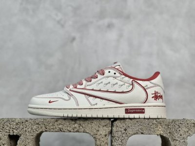 放店私 K Travis Scott X Nike Air Jordan 1 Low X Supreme X Stussy Air Jordan 1 Low 反