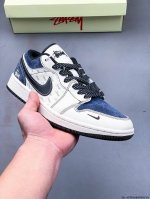 公司级头层！耐克Nike Air Jordan 1 Low Aj1乔1 低帮潮流缓运动休闲板鞋。Aj1 低帮拼接 完美版型真头层牛皮# 内置缓震气垫 原鞋开模