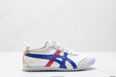 真标Onitsuka Tiger鬼冢虎 Mexico 66 Slip-On 一脚蹬低帮夏季透气运动休闲鞋 货号:1183A360-207 尺码:36 37 37