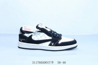 220 nike Air Jordan 1 Low Gs"White/Black/Pink"Aj1乔丹一代低帮经典复古文化休闲运动篮球鞋 倒勾 货号 Lx198