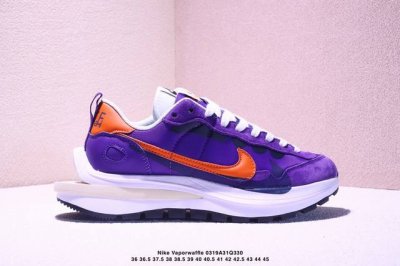 170 真标Nike Vaporwaffle Sacai 耐克华夫50周年系列华夫复古休闲运动慢跑鞋 鞋款由 Pegasus 与Vaporfly两款鞋型的设计元