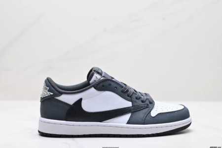 公司级aj1倒勾travis Scott X Air Jordan 1 ” Reverse Mocha “ Aj1乔1 Ts 闪电 联名倒钩 低帮文化篮球鞋 货 - 点击图像关闭