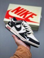 Nike Sb Dunk Low X Stussy X Supreme 白黑小钩绑带纯原大厂出品 极力推荐原装头层材料 独家版型蒸餾加工帶來的是更好的视觉和脚感