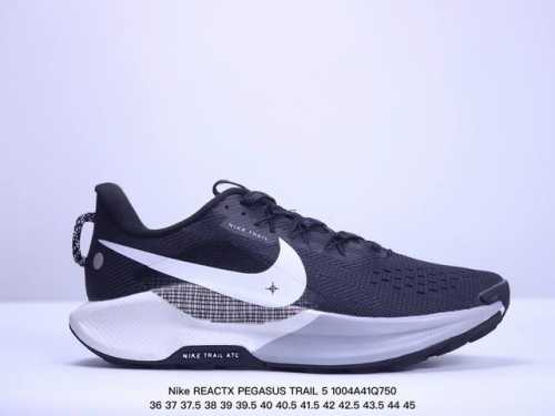 公司级nike Reactx Pegasus Trail 5 Next Nature 越野跑步鞋 登月兼顾迅疾外观和稳固脚感 后跟覆面和中足动态支撑巧妙融合 缔