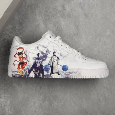 本地 核心私 Air Force 1 ‘07 Low 哪吒手绘涂鸦 低帮休闲运动板鞋 原楦头原纸板 打造纯正空军版型 #专注外贸渠道 全掌内置蜂窝气垫 #原盒配