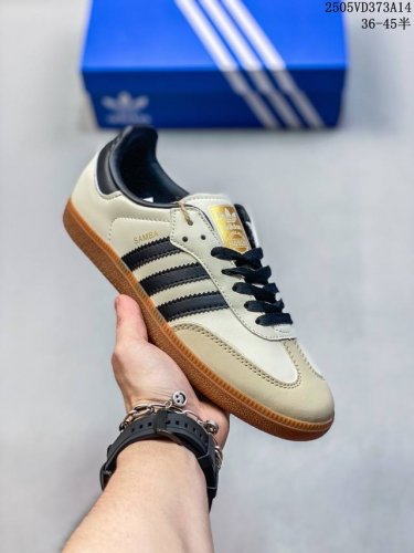 真标阿迪达斯三叶草Adidas Originals Samba Og 桑巴舞系列绅士德训足球风百搭低帮休闲运动板鞋 货号:Ie3437 尺码:36 36.5 3