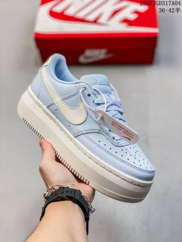 真标带半码 Nike耐克女 Force 1 Af1空军一号休闲板鞋Dq0231 Dv7584 Dz5394 尺码：见图 编码：05Jgd317A04