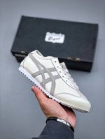 鬼塚虎 Onitsuka Tiger Mexico 66 复古经典百搭一脚蹬休闲运动鞋 货号：1183A942-101 尺码：36-45 半