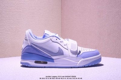 Jordan Legacy 312 Low 舒适百搭 防滑耐磨 低帮 复古篮球鞋 男女款 Xm0423Q222