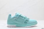 公司级全新lv路易威登louis Vuitton Trainer Sneaker Low休闲运动文化百搭板鞋 尺码:40-45 id:Jfd129-Sds