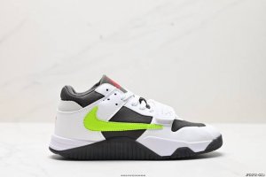 公司级travis Scott X Jordan Cut The Check 联名倒钩休闲板鞋 原楦原纸板开发 原盒原配 超高清洁度 新鞋型！ 货号:Fz880