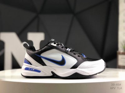 160 真标带半码Nike Air Monarch Iv皮革 日常百搭 減震防滑 低帮生活休闲鞋 货号:415445-002 尺码:如图所示 Apv Tla