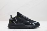 公司级阿迪达斯三叶草 Nite Jogger 经典运动跑鞋 夜行者 复古跑鞋原厂材料 原厂大底 私家独模 网布搭配麂皮拼接打造鞋面 极具复古风格鞋头及鞋跟点缀3