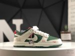 310 公司级带半码Nike Dunk Low 此款主张打破传统的工业化流水线设计限制，以Made By Ideas的超级创意为理念，集结众多潮流设计师，结合时