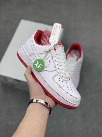 超级福利长期补货 独家特价 Xf版本 原本地200版本 公司级nike Air Force 1 '07 白红缝线 原楦头原纸板 纯正空军版型专注外贸渠道 全掌内 - 点击图像关闭