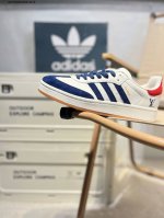 Adidas Originals Gazelle Indoor 三叶草休闲防滑耐磨低帮板鞋 古驰联名 鞋头出色设计 塑就出众贴合感 稳固的后跟贴合足部曲线设计