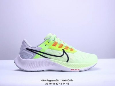 真标耐克nike Air Zoom Pegasus 38 超级飞马涡轮增压马拉松休闲运动慢跑鞋 货号:Dc4566-100 尺码:36-45 Xm1118Q47