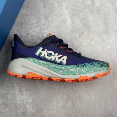 本地 核心私 公司级Hoka One One M Speedgoat 6 低帮专业越野跑步鞋 相较于前几代Mafate包裹感更好 跟Speedgoat 快速羚羊
