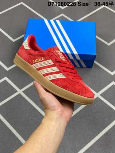 Ad Originals Gazelle Indoor Ji2756 三叶草复古休闲防滑耐磨低帮板鞋 尺码：36 36.5 37 38 38.5 39 40 4