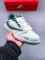 公司级头层！耐克Nike Air Jordan 1 Low Aj1乔1 倒勾低帮潮流缓运动休闲板鞋。Aj1 低帮拼接 完美版型真头层牛皮# 内置缓震气垫 原鞋开