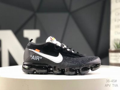 180 耐克 Nk Air Vapormax ow联名蒸汽大气垫慢跑鞋 极致用心独立开发 氮气充压原底气垫 进口针车机台 一针一线校准专柜正品 同步正品糊字体