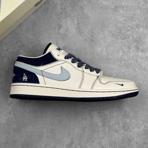 本地 核心私 Air Jordan 1 Low X Lv联名 周年高端定制 低帮休闲板鞋 #定制鞋盒 大厂纯原品质出货 超高清洁度 皮料切割干净无任何毛边 细节