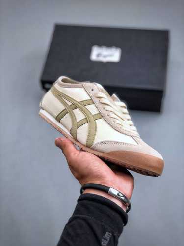 鬼塚虎 Onitsuka Tiger Mexico 66经典墨西哥系列复古经典百搭板鞋休闲运动鞋慢跑鞋 1183C076-101 尺码：36-45 半